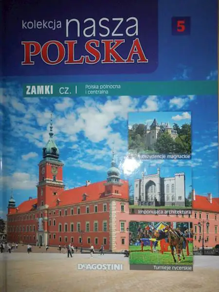 Książka - Kolekcja nasza polska zamki cz.1