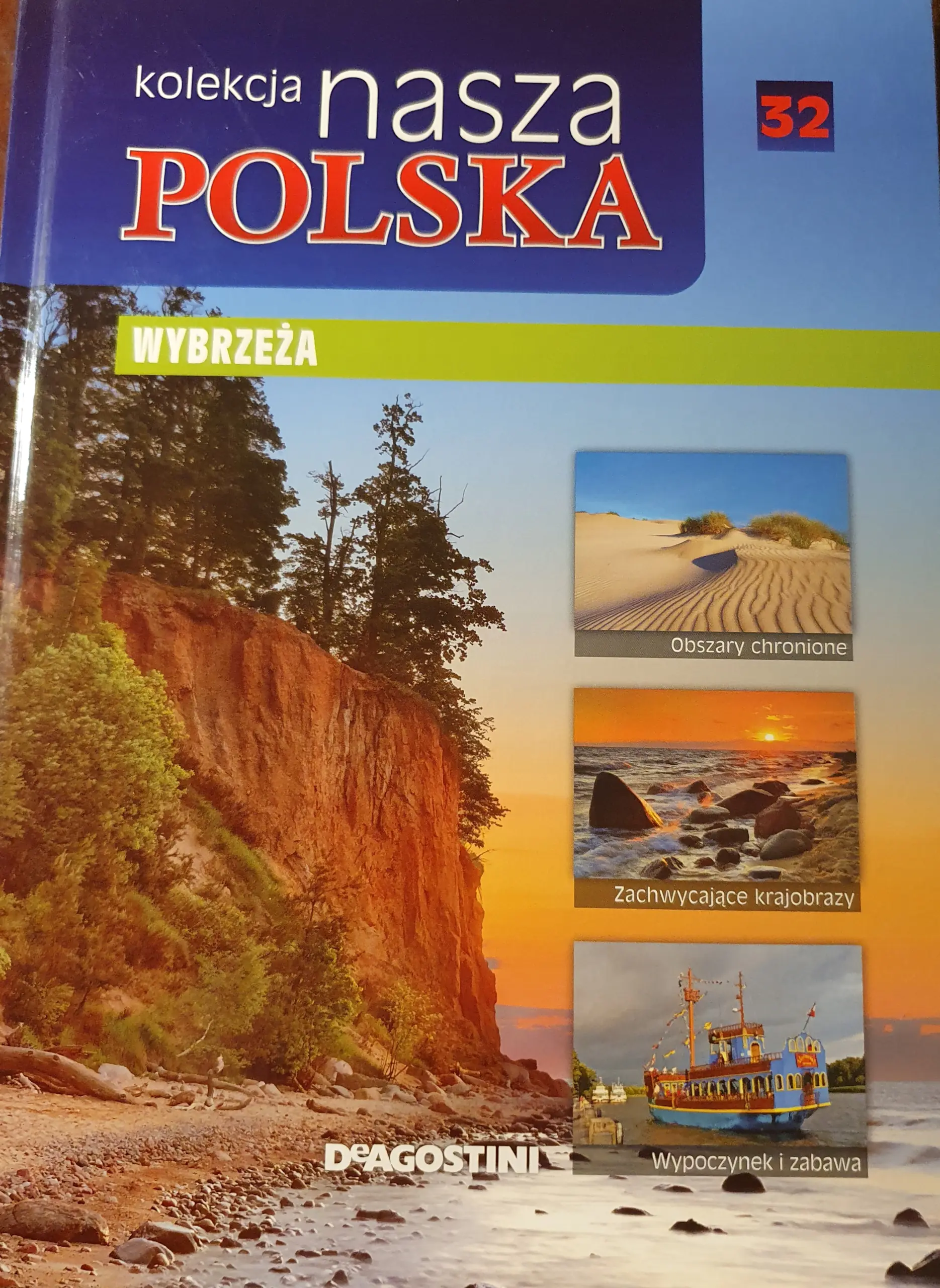 Książka - Kolekcja Nasza Polska Wybrzeża 32