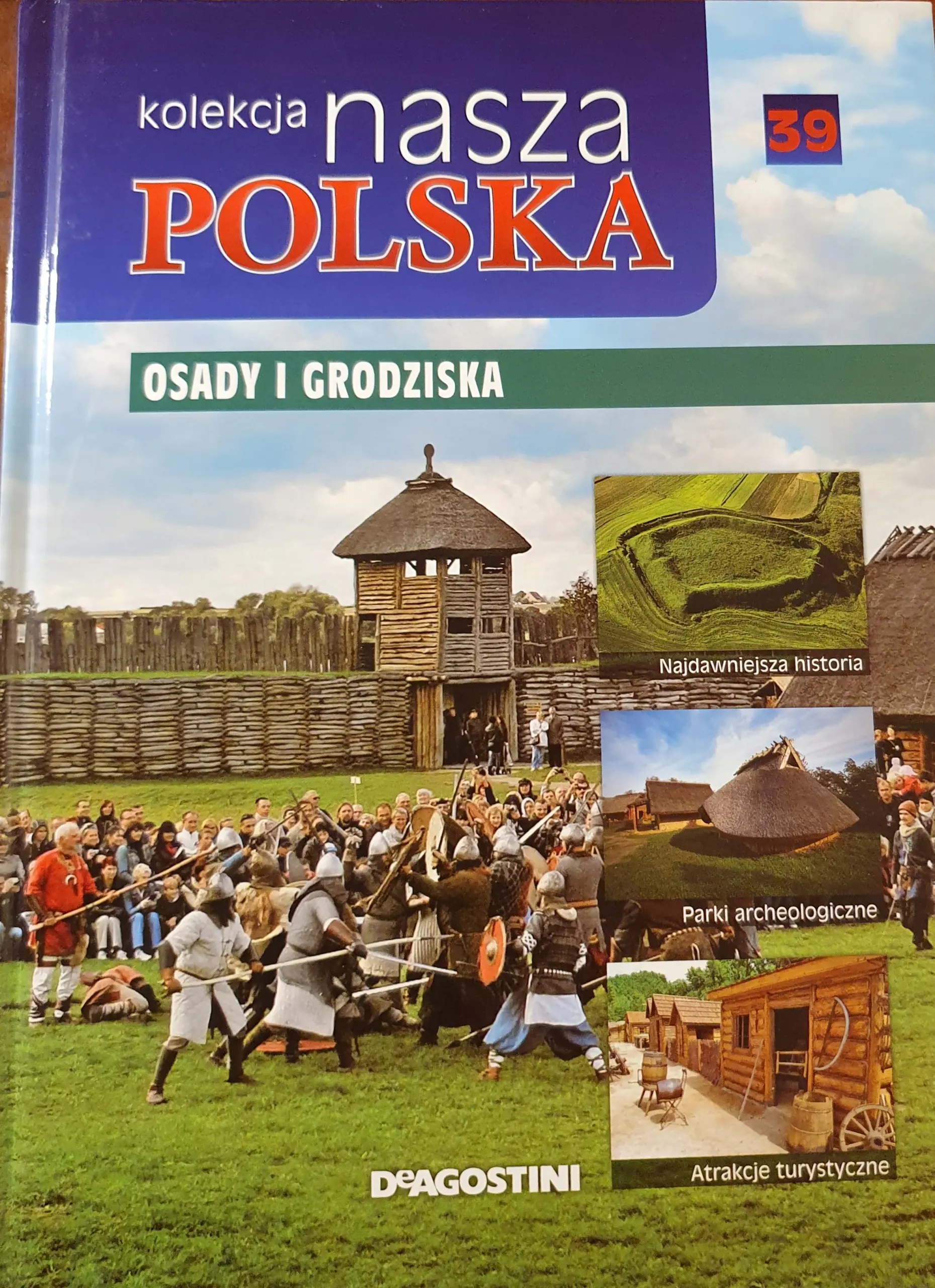 Książka - Kolekcja Nasza Polska Osady i Grodziska 39