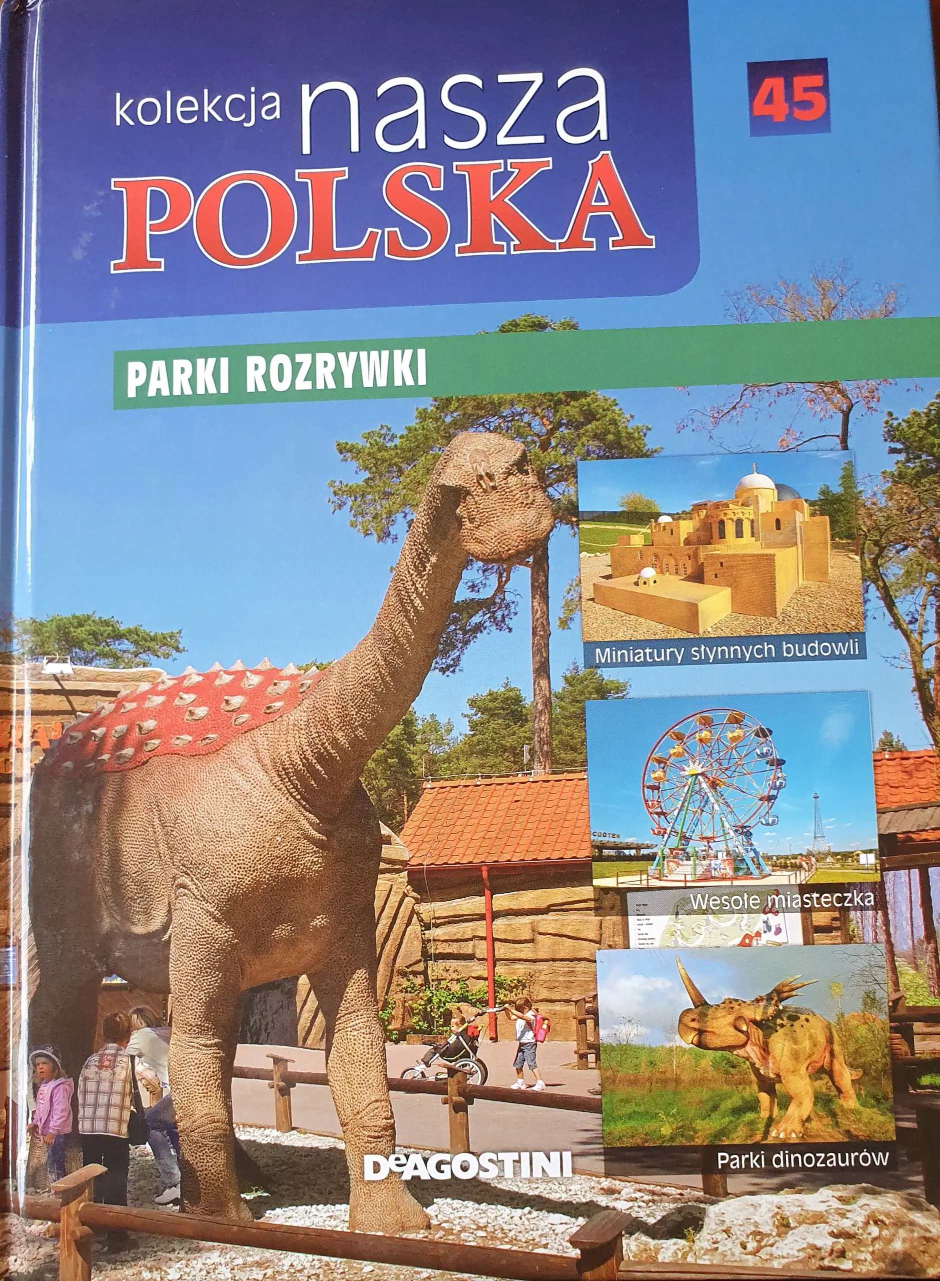 Książka - Kolekcja Nasza Polska Parki rozrywki 45