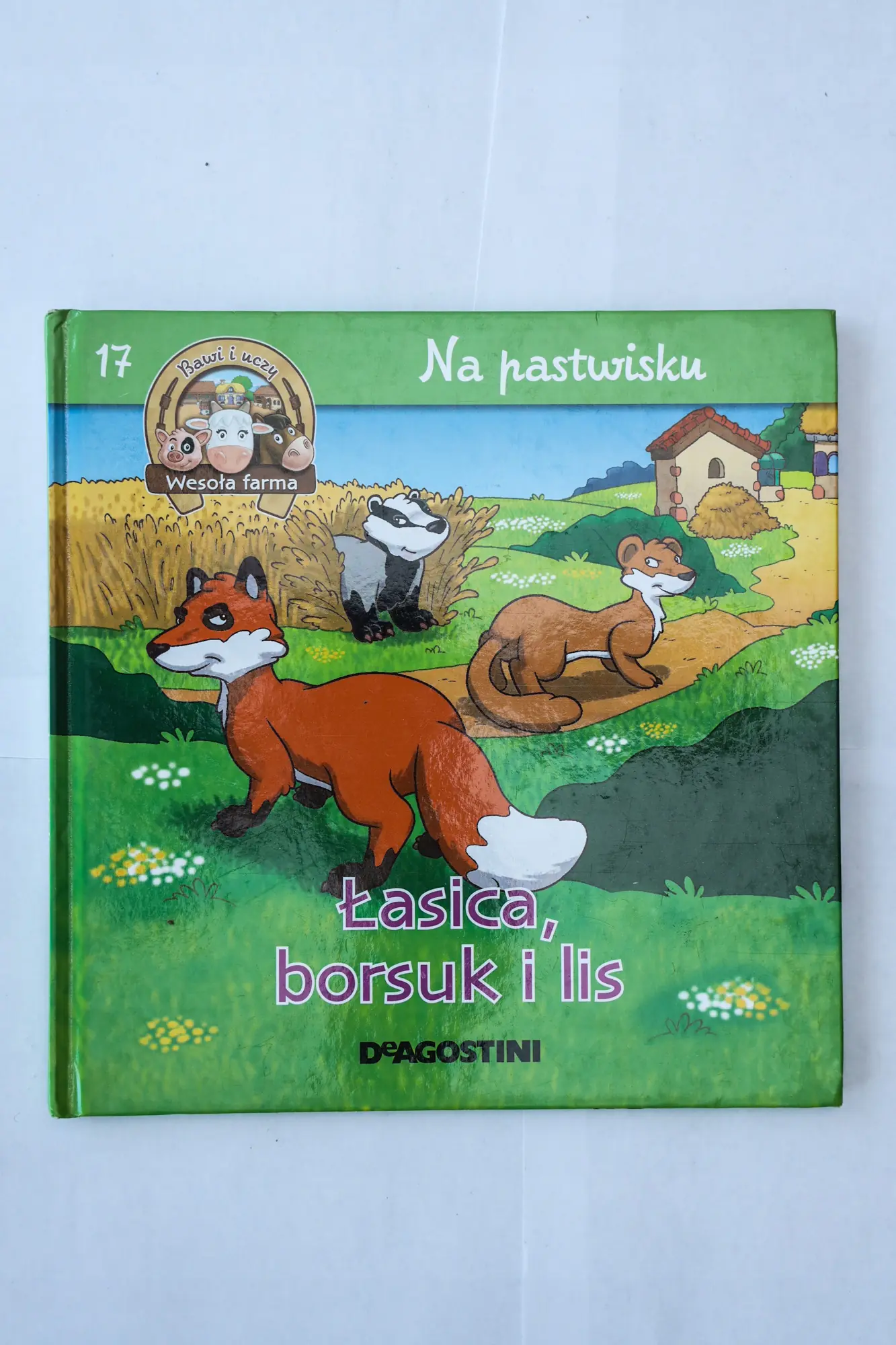 Książka - Łasica, borsuk i lis