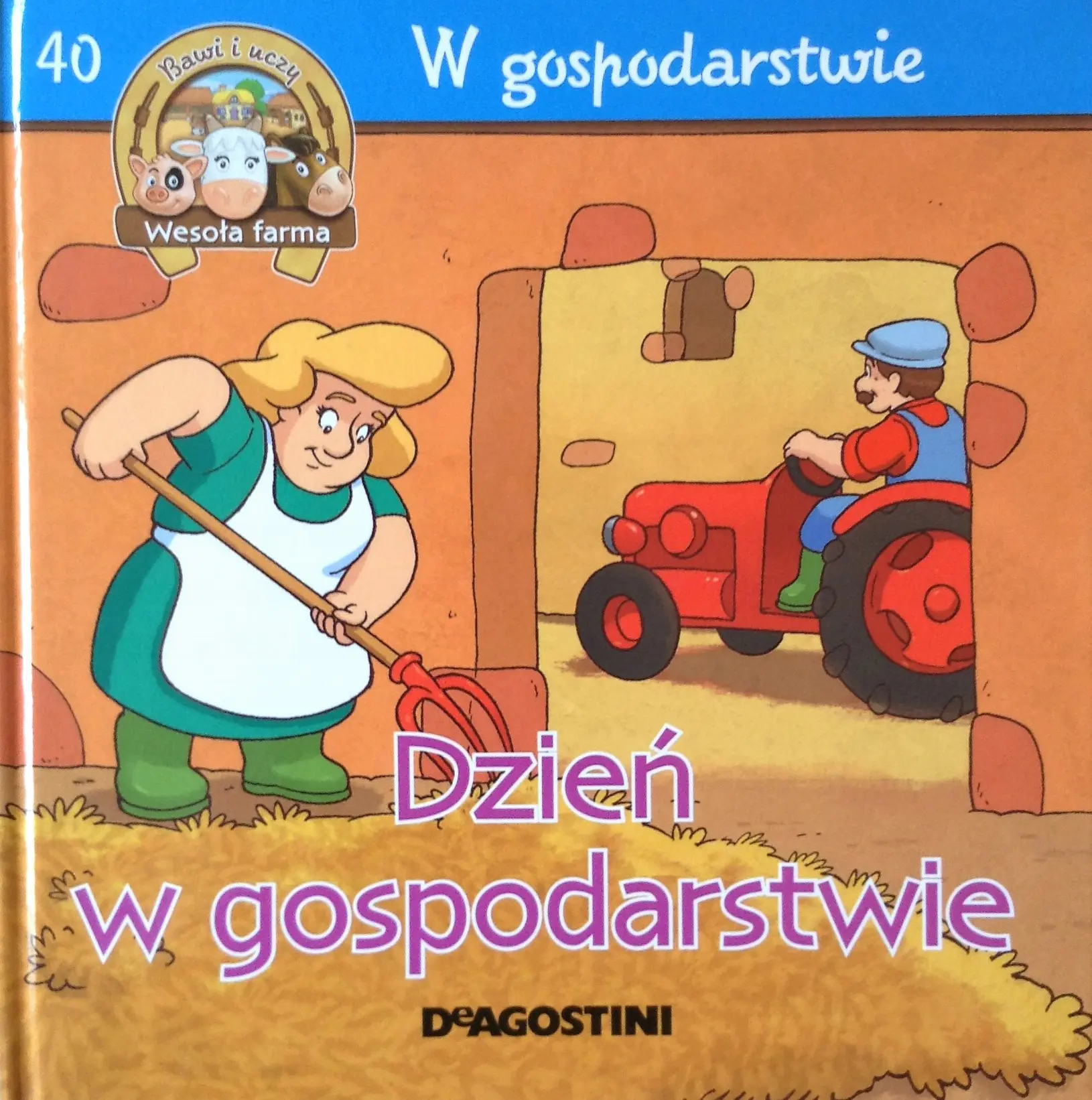 Książka - 40 W gospodarstwie Dzień w gospodarstwie
