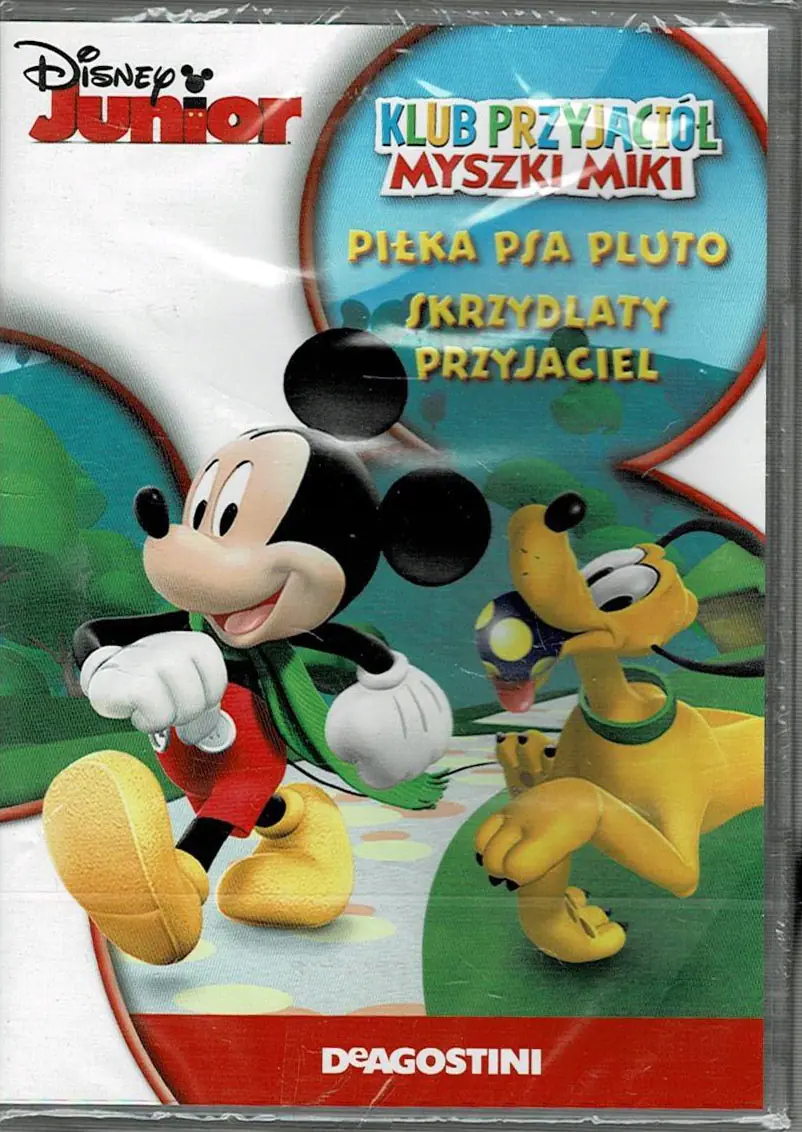 Książka - Klub Przyjaciół Myszki Miki. Piłka psa Pluto. Skrzydlaty przyjaciel. Disney Junior