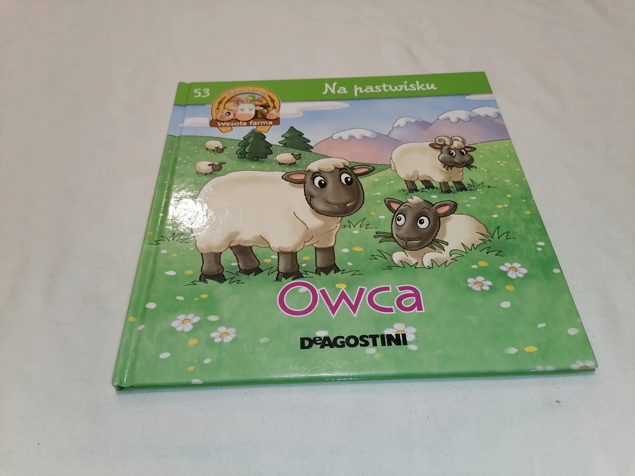 Książka - Wesoła farma – Owca (Na pastwisku) tom 53