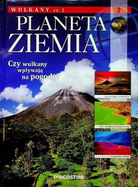 Książka - Planeta ziemia wulkany część II