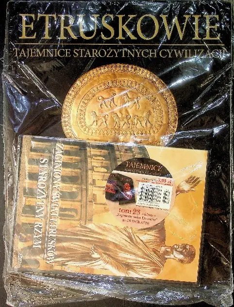 Książka - Etruskowie. Italia przedrzymska. Tajemnice Starożytnych Cywilizacji. Tom 23 