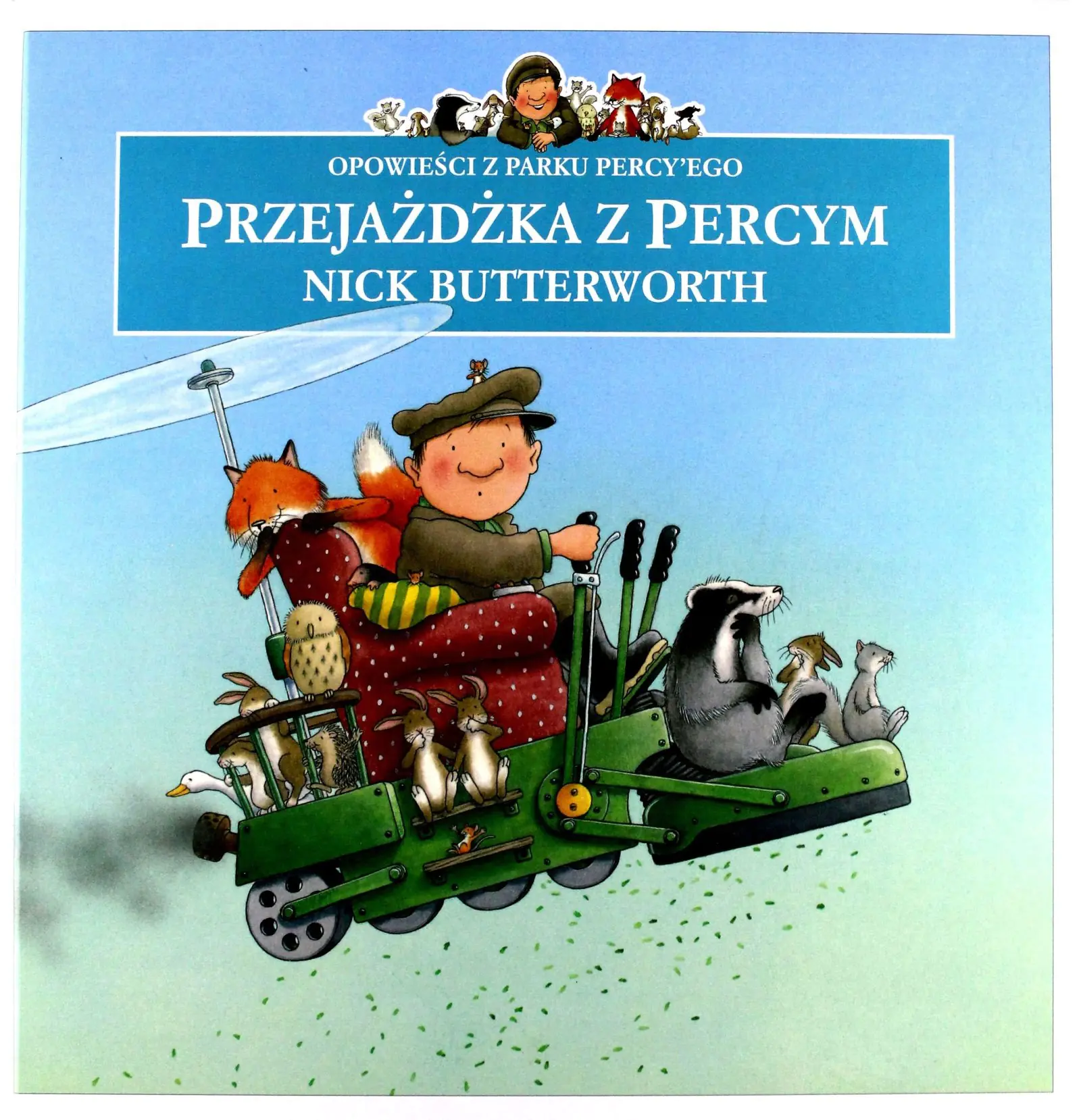 Książka - Opowieści z parku Percy'ego. Przejazdżka z Percym