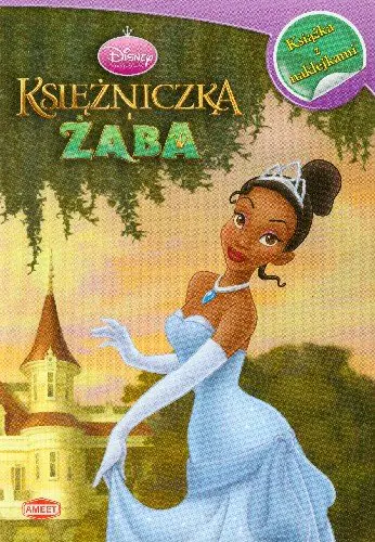Książka - Księżniczka i żaba Książka z naklejkami