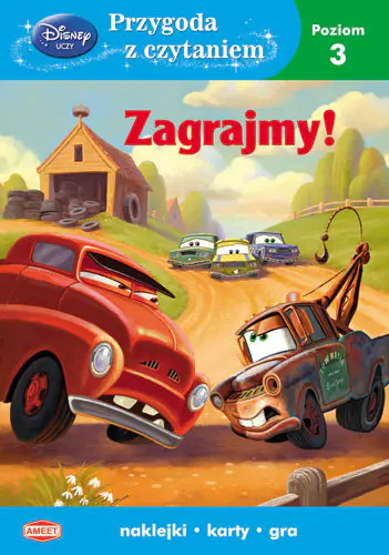 Książka - Disney uczy Przygoda z czytaniem Zagrajmy