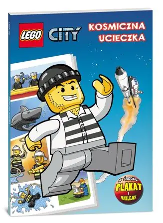 Książka - LEGO City, Kosmiczna ucieczka