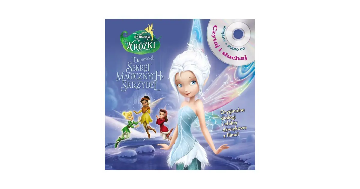 Książka - Czytaj i słuchaj - Dzwoneczek i sekret magicznych