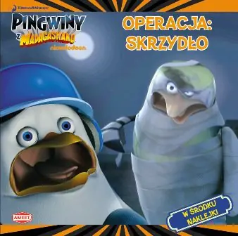 Książka - Pingwiny z Madagaskaru Operacja skrzydło