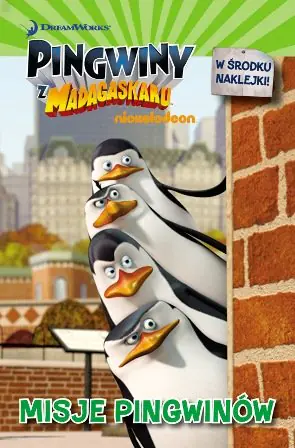 Książka - Pingwiny z Madagaskaru. Misje pingwinów