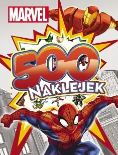Książka - Marvel 500 naklejek