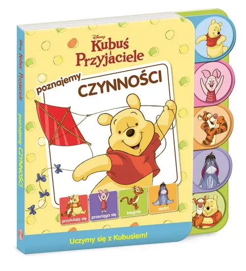 Książka - Poznajemy czynności. Kubuś i przyjaciele