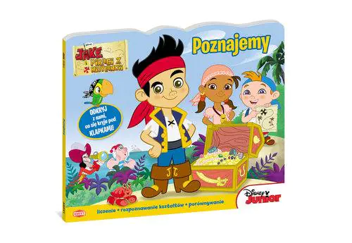 Książka - Poznajemy. Jake i piraci z Nibylandii