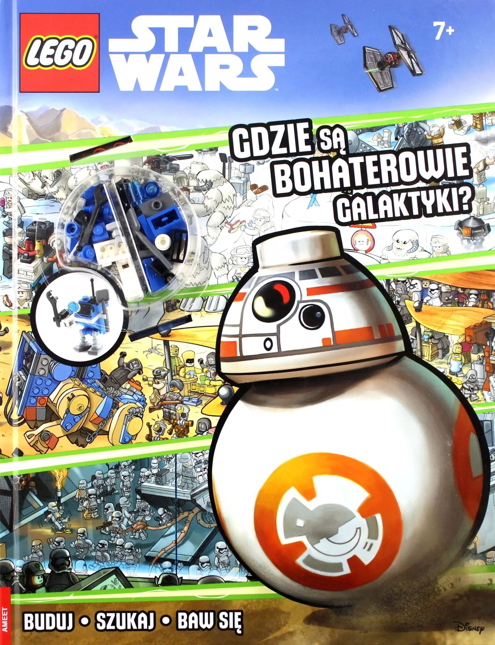 Książka - LEGO Star Wars. Gdzie są bohaterowie galaktyki?