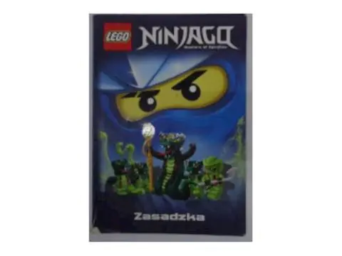 Książka - Ninjago Zasadzka