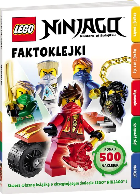 Książka - LEGO Ninjago. Faktoklejki