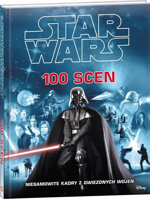 Książka - Star Wars. 100 scen. Niesamowite kadry z Gwiezdnych Wojen