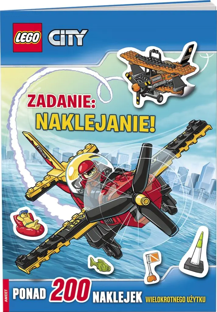 Książka - LEGO City. Zadanie: naklejanie!