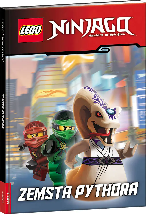 Książka - LEGO Ninjago. Zemsta Pythora