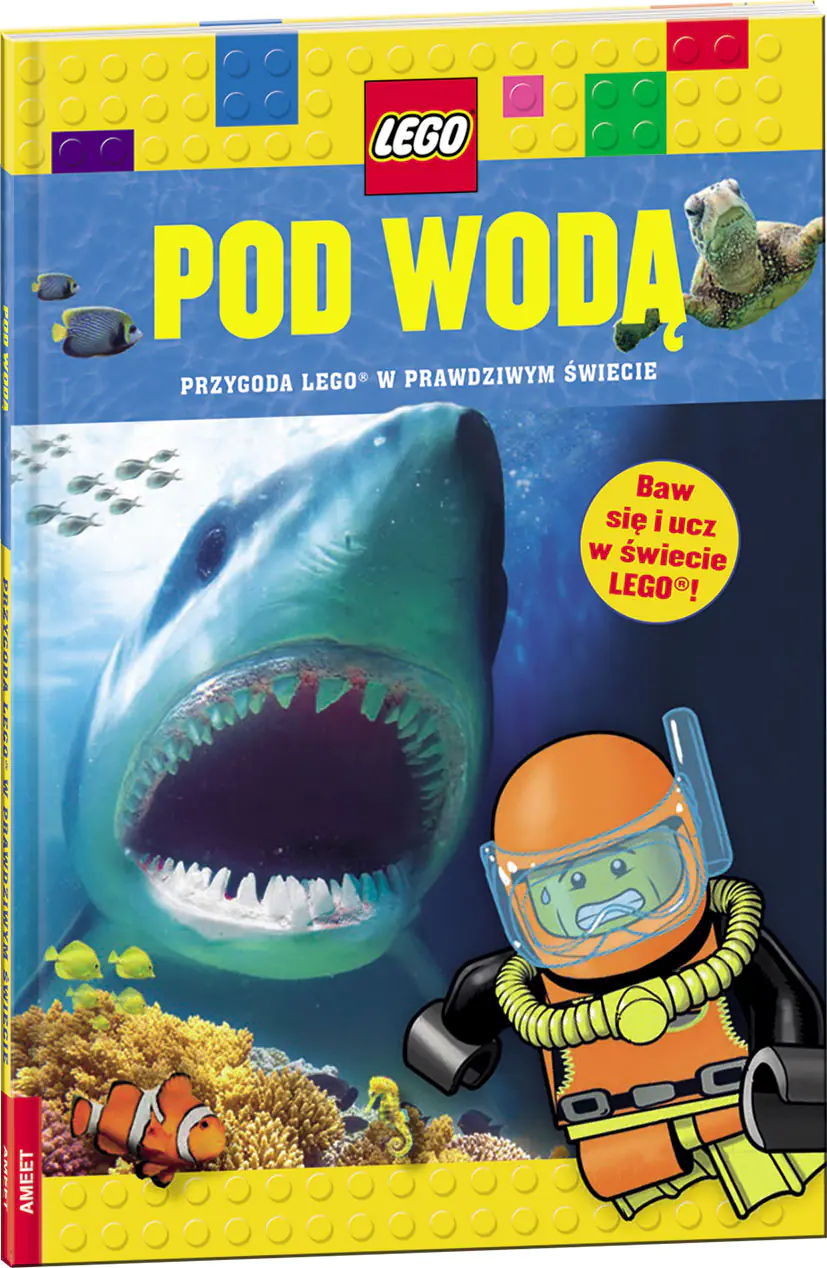 Książka - Pod wodą. Przygoda LEGO w prawdziwym świecie