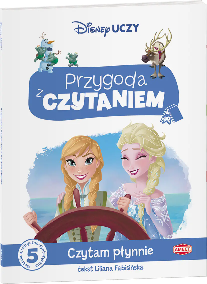 Książka - Disney uczy. Przygoda z czytaniem. Poziom 5. Czytam płynnie