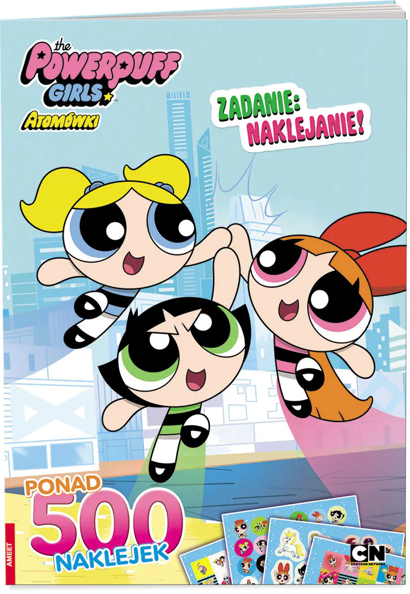 Książka - Zadanie: naklejanie! Atomówki