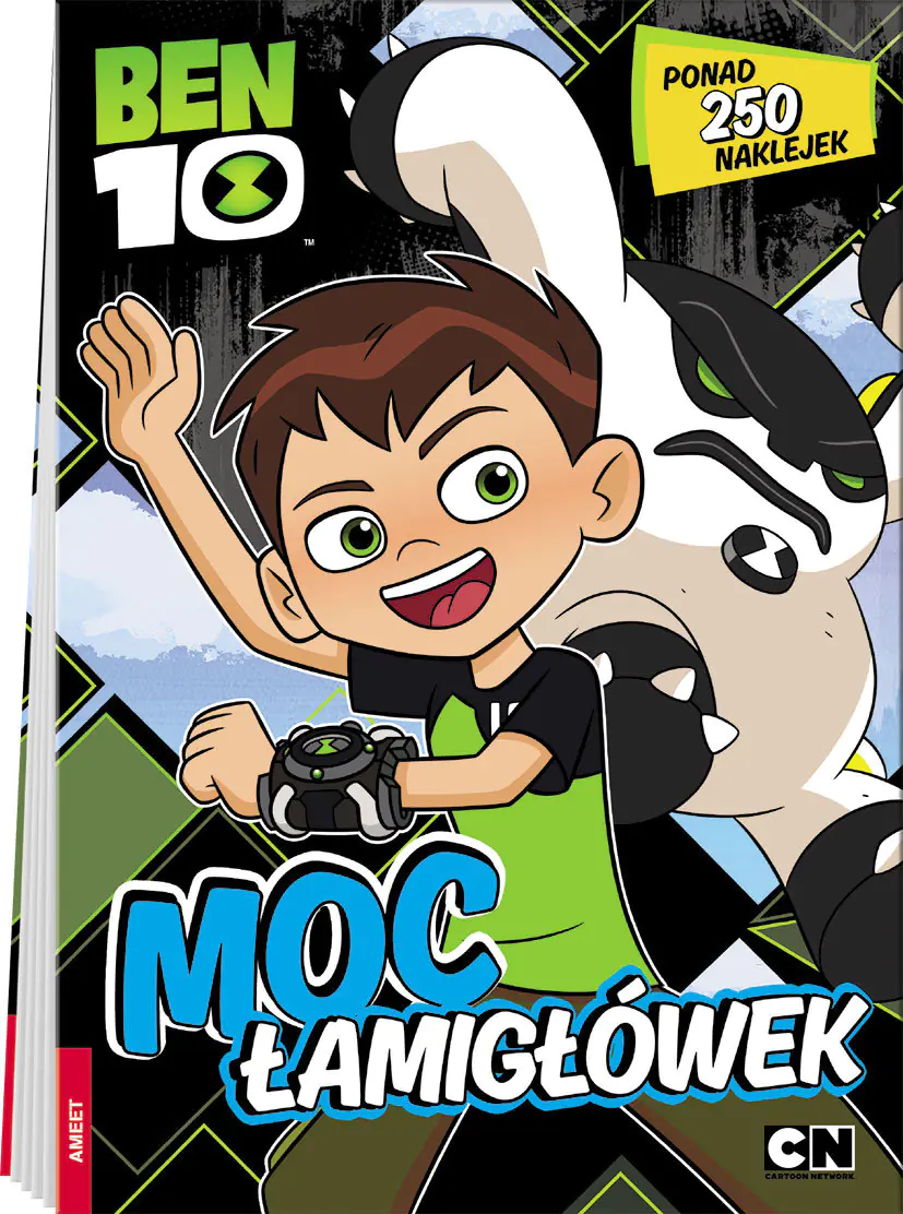 Książka - Ben 10. Moc łamigłówek