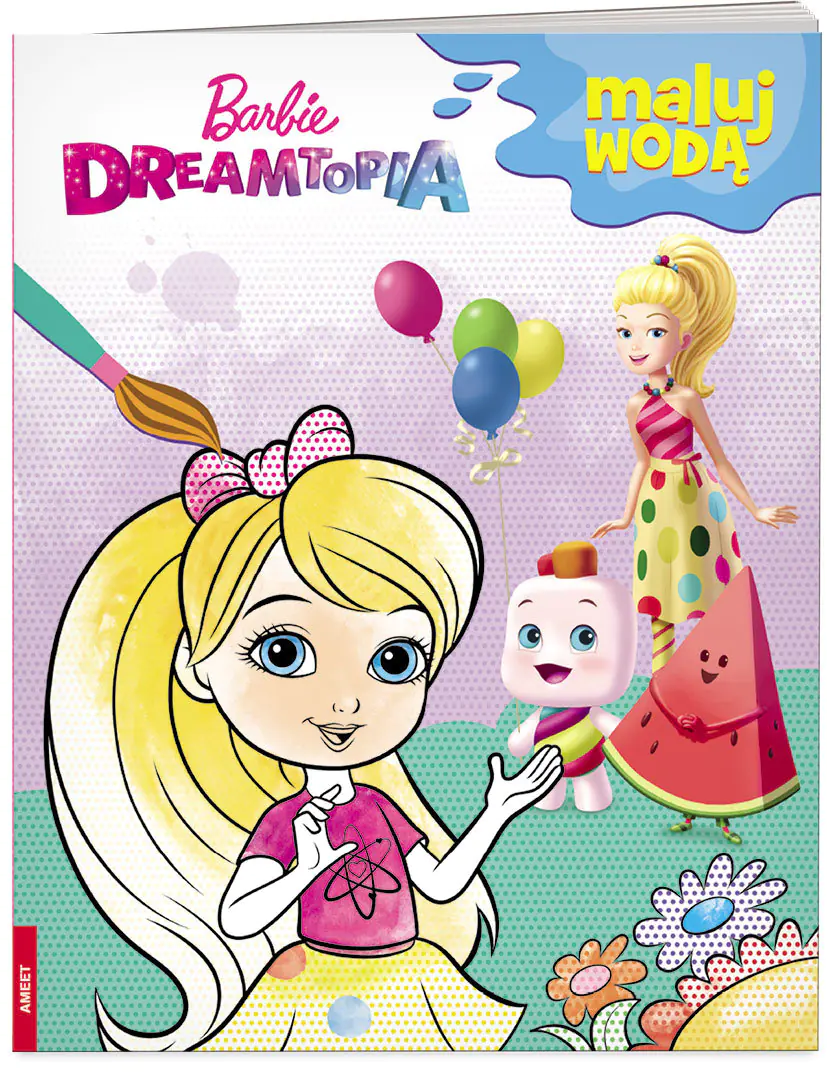 Książka - Barbie. Maluj wodą