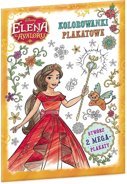 Książka - Elena z Avaloru. Kolorowanki plakatowe