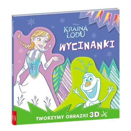 Książka - Kraina lodu. Wycinanki