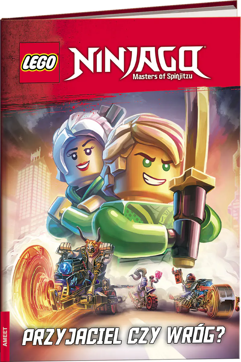 Książka - LEGO Ninjago Master of Spinjitzu. Przyjaciel czy wróg?
