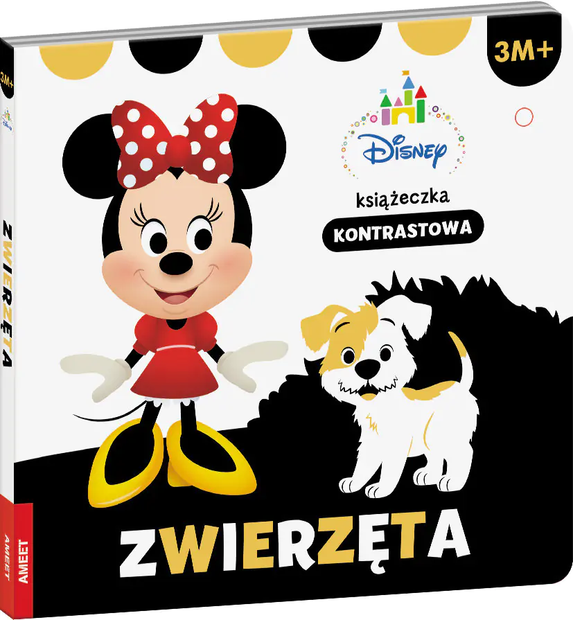 Książka - Disney Maluch. Książeczka kontrastowa. Zwierzęta