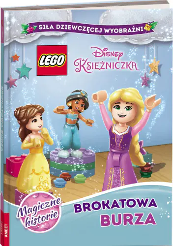 Książka - LEGO Disney Księżniczka. Brokatowa burza