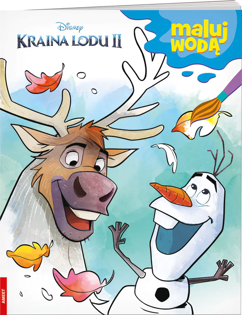 Książka - Kraina Lodu 2. Maluj wodą