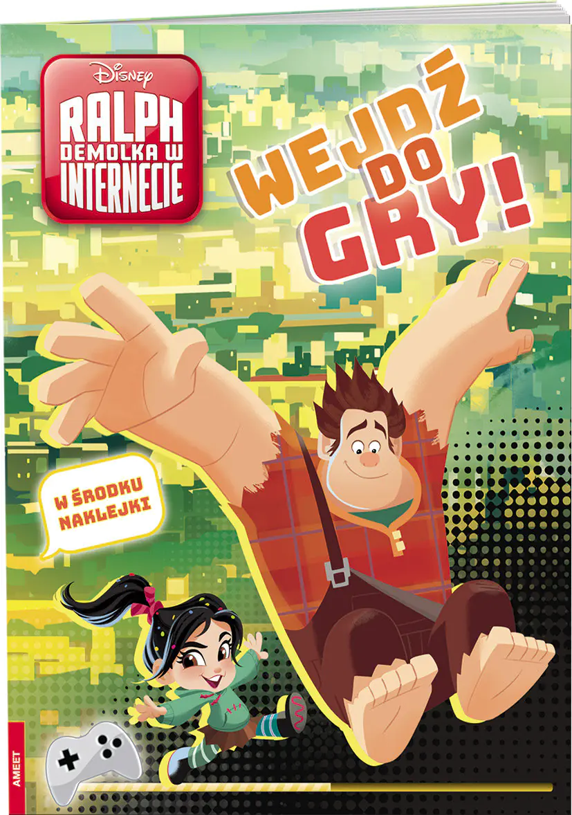 Książka - Wejdź do gry! Ralph Demolka w Internecie