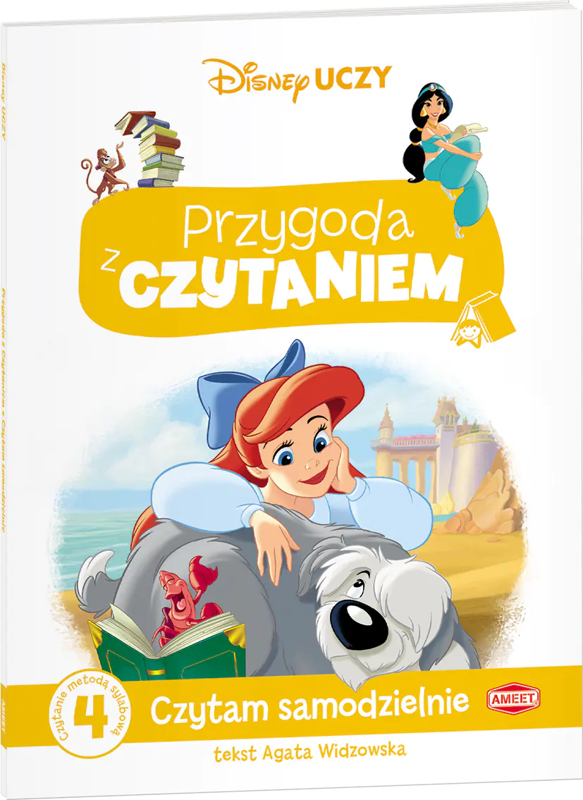 Książka - Disney uczy. Przygoda z czytaniem. Poziom 4. Czytam samodzielnie