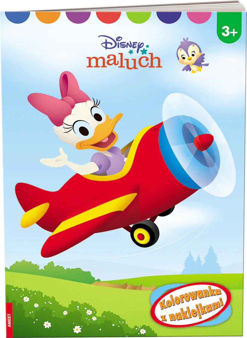 Książka - Disney Maluch. Kolorowanka z naklejkami