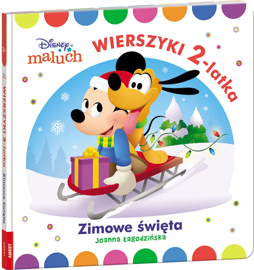 Książka - Disney Maluch. Wierszyki 2-latka. Zimowe święta
