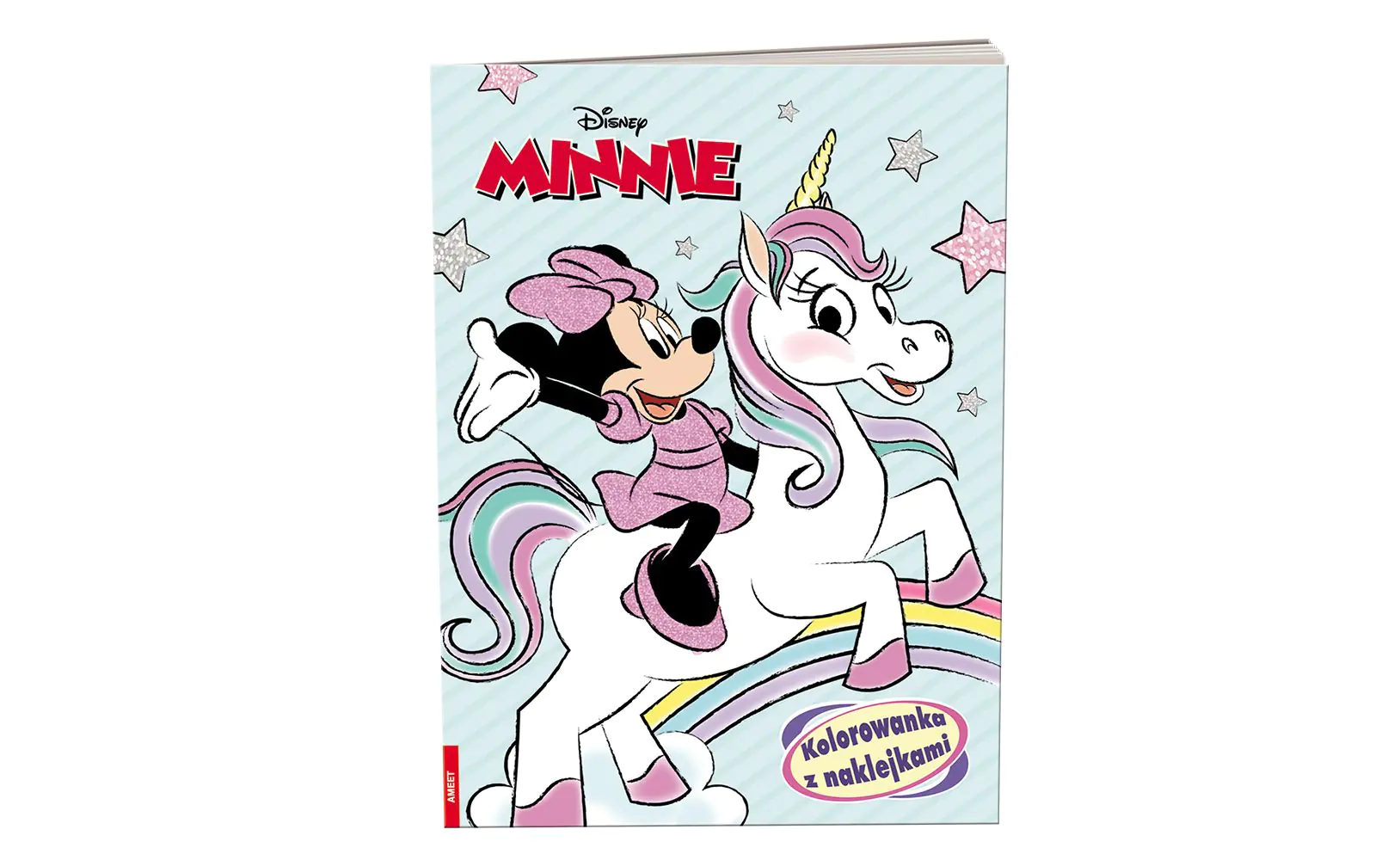 Książka - Minnie. Kolorowanka z naklejkami