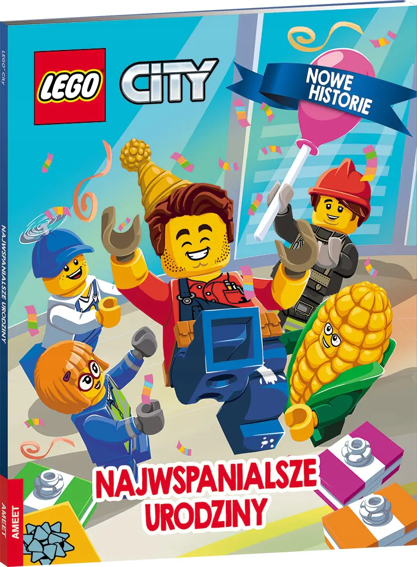 Książka - LEGO City. Najwspanialsze urodziny