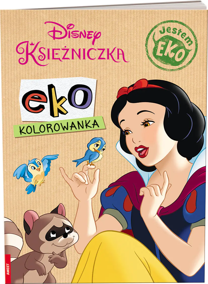 Książka - Disney Księżniczki. Ekokolorowanka