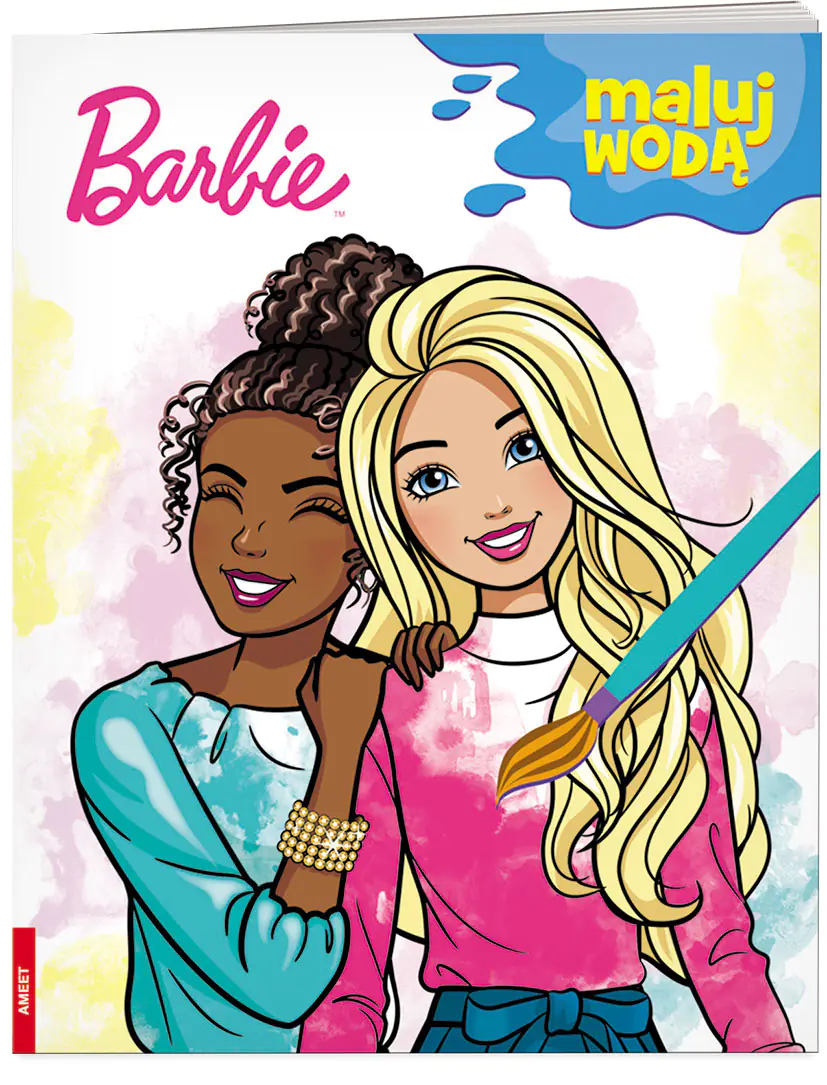 Książka - Barbie. Maluj wodą
