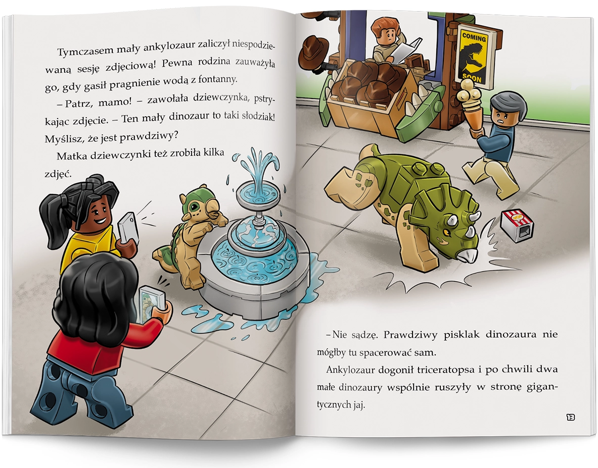 Książka - LEGO Jurassic World. Dinozaury atakują!