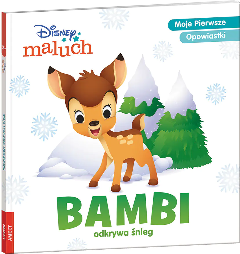 Książka - Disney Maluch. Bambi odkrywa śnieg