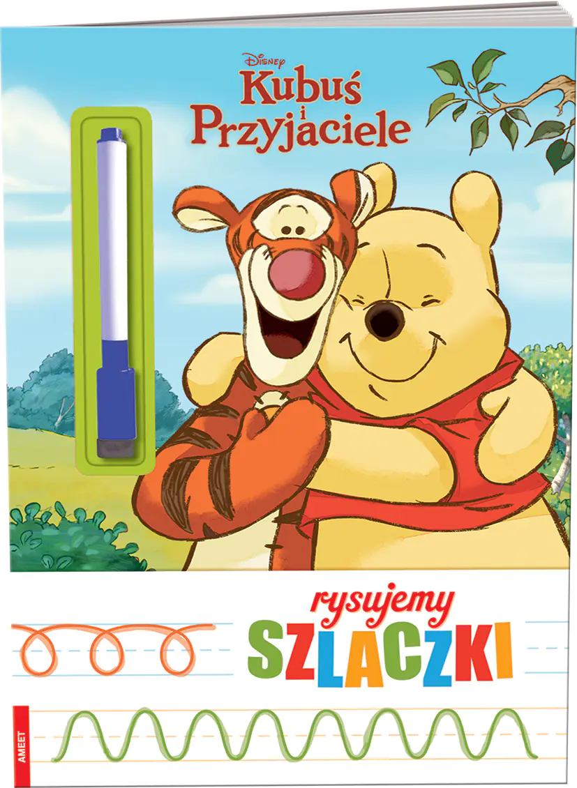 Książka - Kubuś i Przyjaciele. Rysujemy szlaczki