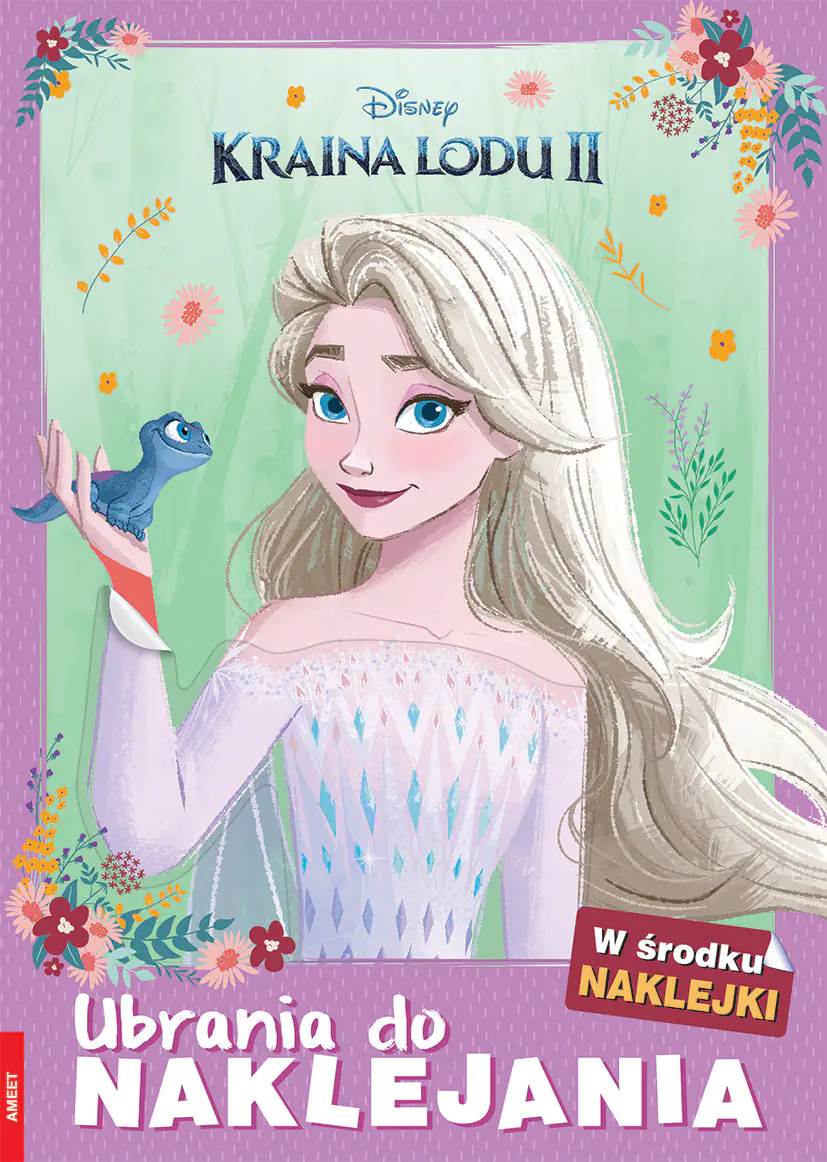Książka - Kraina lodu 2. Ubrania do naklejania