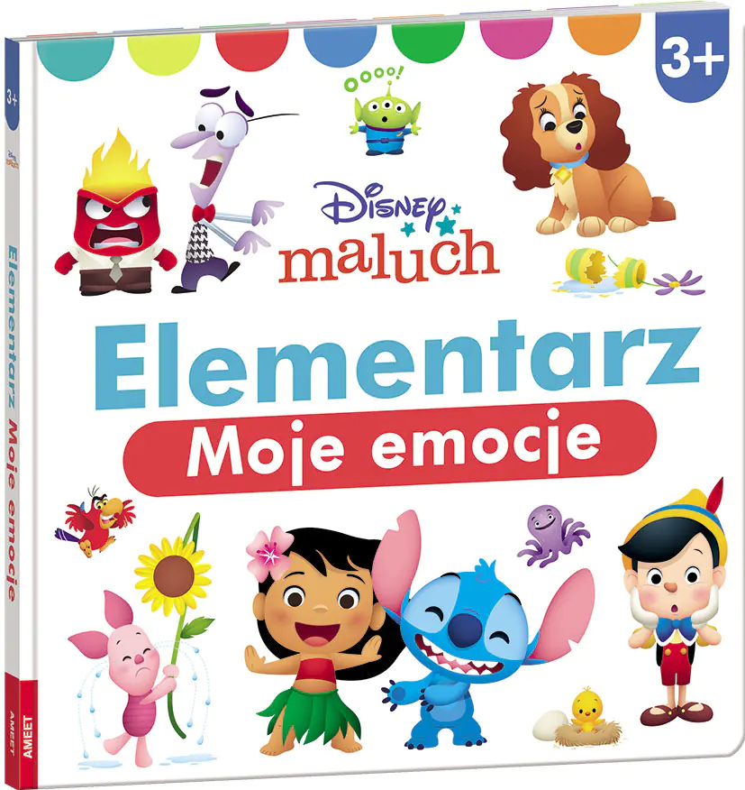 Książka - Disney Maluch. Elementarz. Moje emocje